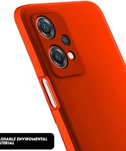 Winble Silicone Back Cover for OnePlus Nord CE 2 Lite 5G Back Cover Camera Protection Soft Protective Back Cover Designed for OnePlus Nord CE 2 Lite 5GOne Plus Nord CE 2 Lite 5G Red 0 2