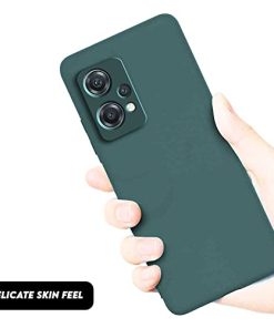 Winble Silicone Back Cover for OnePlus Nord CE 2 Lite 5G Back Cover Camera Protection Soft Silicon Protective Back Cover Designed for OnePlus Nord CE 2 Lite 5GOne Plus Nord CE 2 Lite 5G Green 0 3