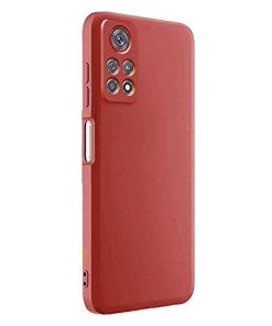 Winble Silicone Back Cover for Redmi Note 11 ProRedmi Note 11 Pro Plus 5G Back Cover Camera Protection Soft Protective Back Cover Designed for Redmi Note 11 ProRedmi Note 11 Pro 5G Red 0 3