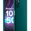 Winble Silicone Camera Protection Soft Protective Back Cover for Redmi Note 10T 5G Poco M3 Pro 5G Green 0