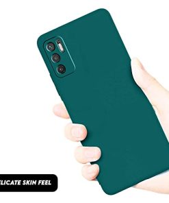 Winble Silicone Camera Protection Soft Protective Back Cover for Redmi Note 10T 5G Poco M3 Pro 5G Green 0 3