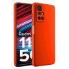 Winble Silicone Camera Protection Soft Protective Back Cover for Redmi Note 11T 5G Poco M4 Pro 5G Red 0