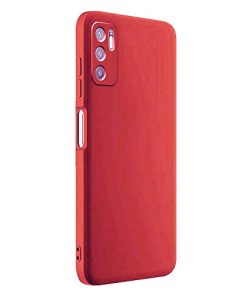 Winble Silicone Case Camera Protection Soft Protective Back Cover for Redmi Note 10T 5G Red 0 3