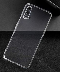 Winble Silicone Slim Crystal Clear Camera Protection Built in Anti dust Plugs Anti Slip Grip Back Cover for OnePlus Nord CE 5G One Plus Nord CE 5G Transparent 0 1