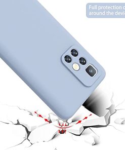 Winble Soft Silicone Camera Protection Protective Back Cover for Mi Redmi 10 Prime Grey 0 1