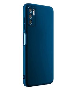 Winble Soft Silicone Camera Protection Protective Back Cover for Redmi Note 10T 5G Poco M3 Pro 5G Blue 0 3